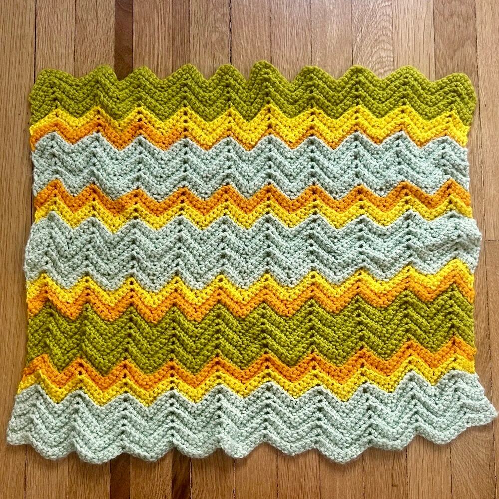 Handmade Crochet Baby Afghan